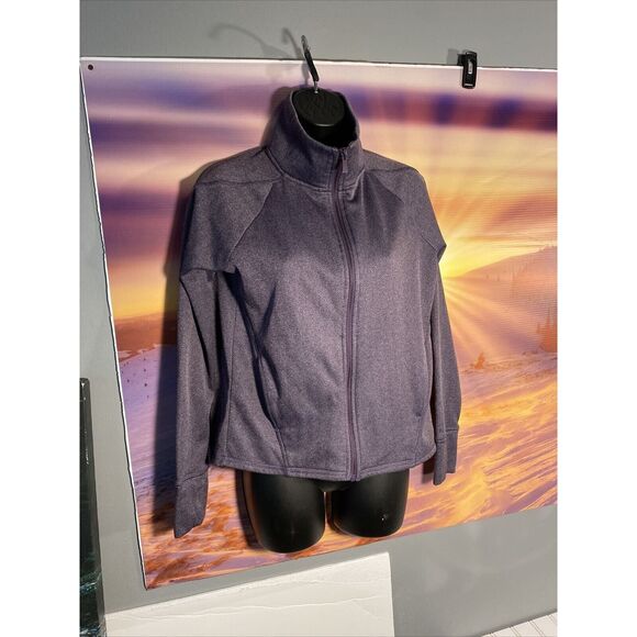 Champion Women’s Full‎ Zip Warm Up Jacket xs Purple - Picture 1 of 6